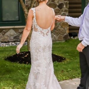 Casablanca Bridal Wedding Dress Sexy Boho